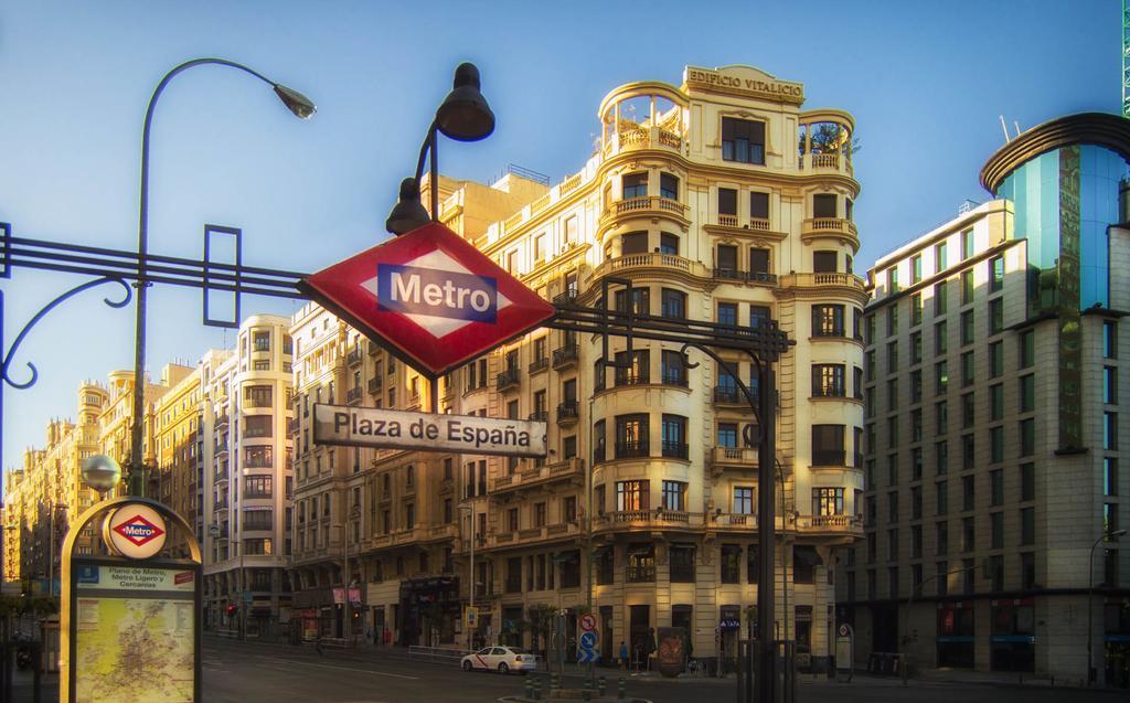 Smartrental Madrid Gran Via Apartments Eksteriør bilde